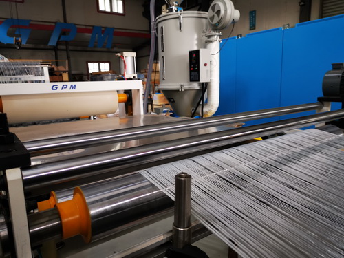 PE + continuous glass fiber reinforced thermoplastic unidirectional tape production line