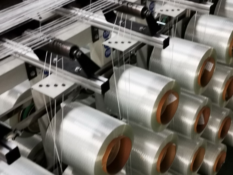 PE + continuous glass fiber reinforced thermoplastic unidirectional tape production line