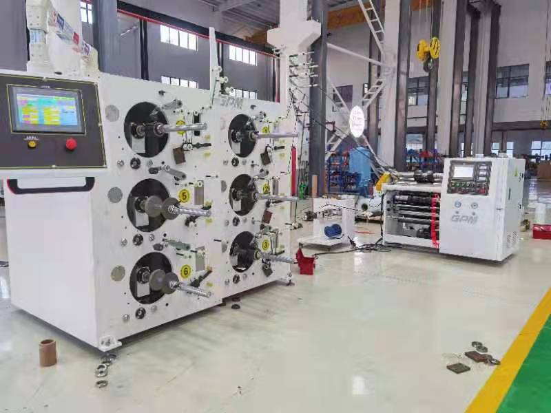 Carbon Fiber UD Tape Prepreg Slitting Spooling Machine；CFRTP UD Tape Slitting Spooling Machine；